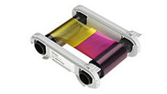 Полноцветная лента (YMCKO) на 500 оттисков с чистящим роликом; для принтера Advent SOLID 700 во Владивостоке